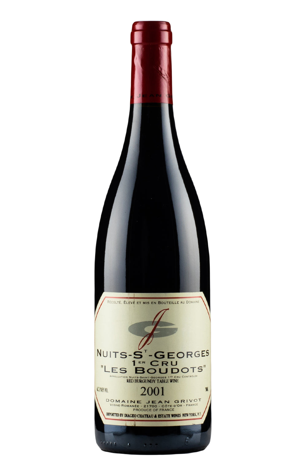 Nuits St Georges Les Boudots Jean Grivot 2001