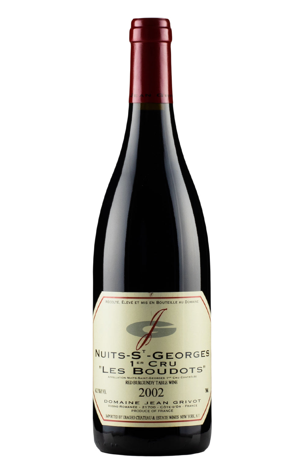 Nuits St Georges Les Boudots Jean Grivot 2002