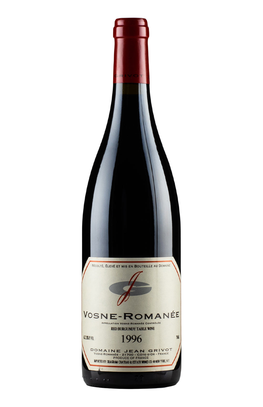 Vosne Romanee Jean Grivot 1996