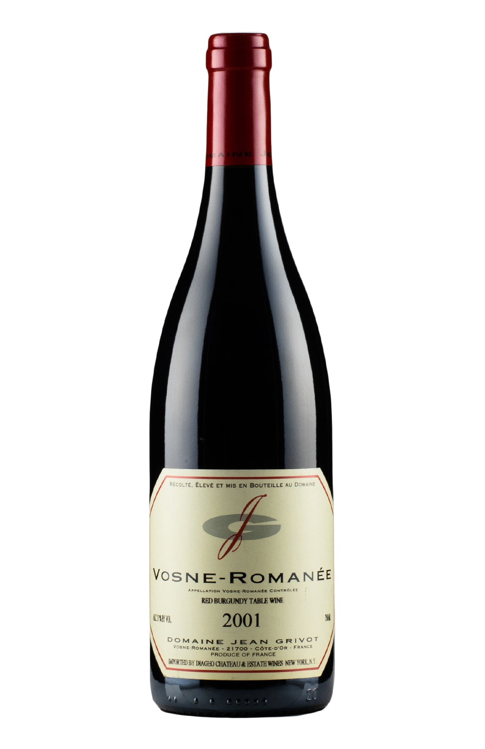 Vosne Romanee Jean Grivot 2001