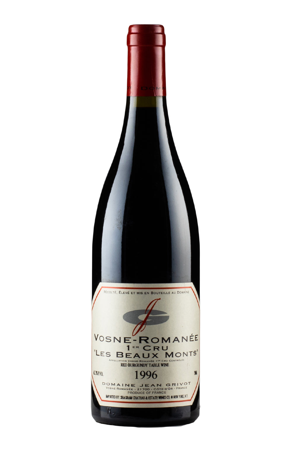 Vosne Romanee Les Beaux Monts Jean Grivot 1996