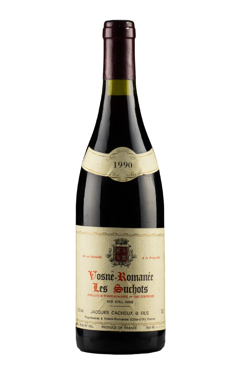 Vosne Romanee Les Suchots Jacques Cacheux 1990