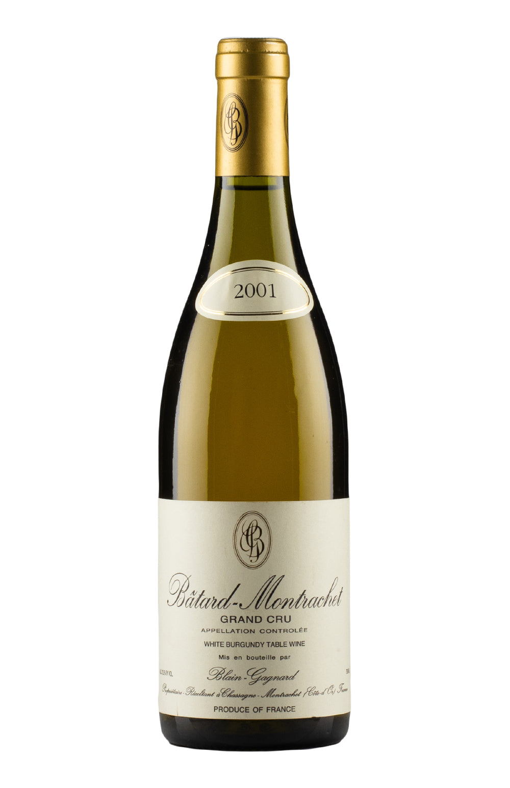 Batard Montrachet Blain Gagnard 2001