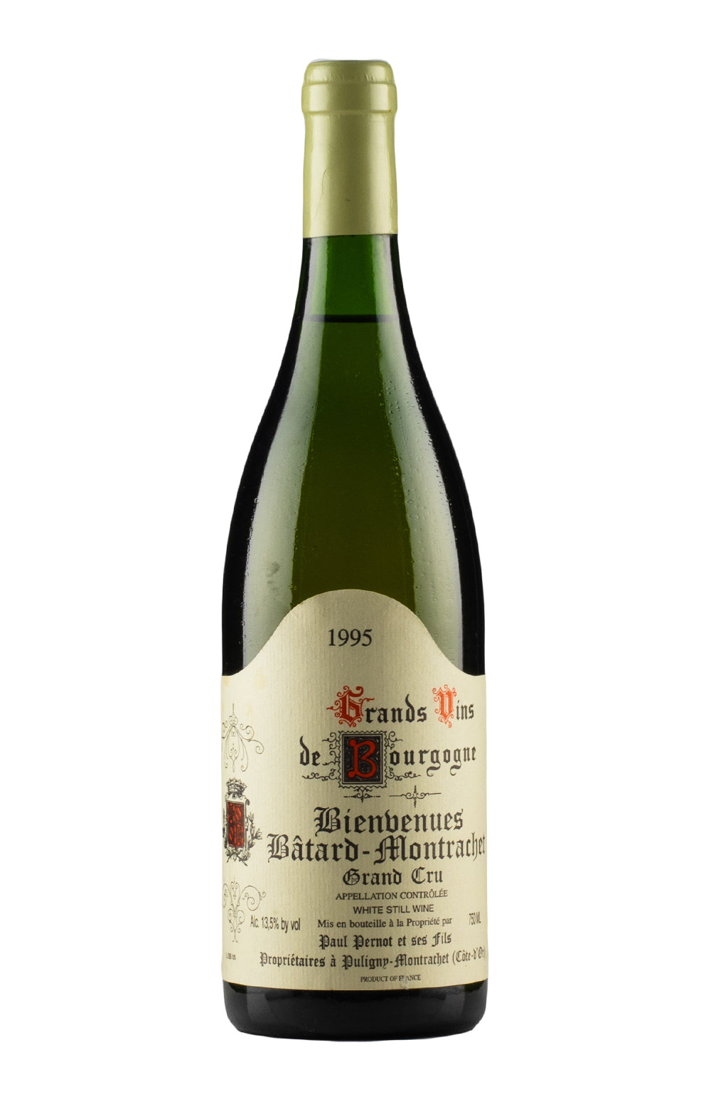 Bienvenues Batard Montrachet Paul Pernot 1995