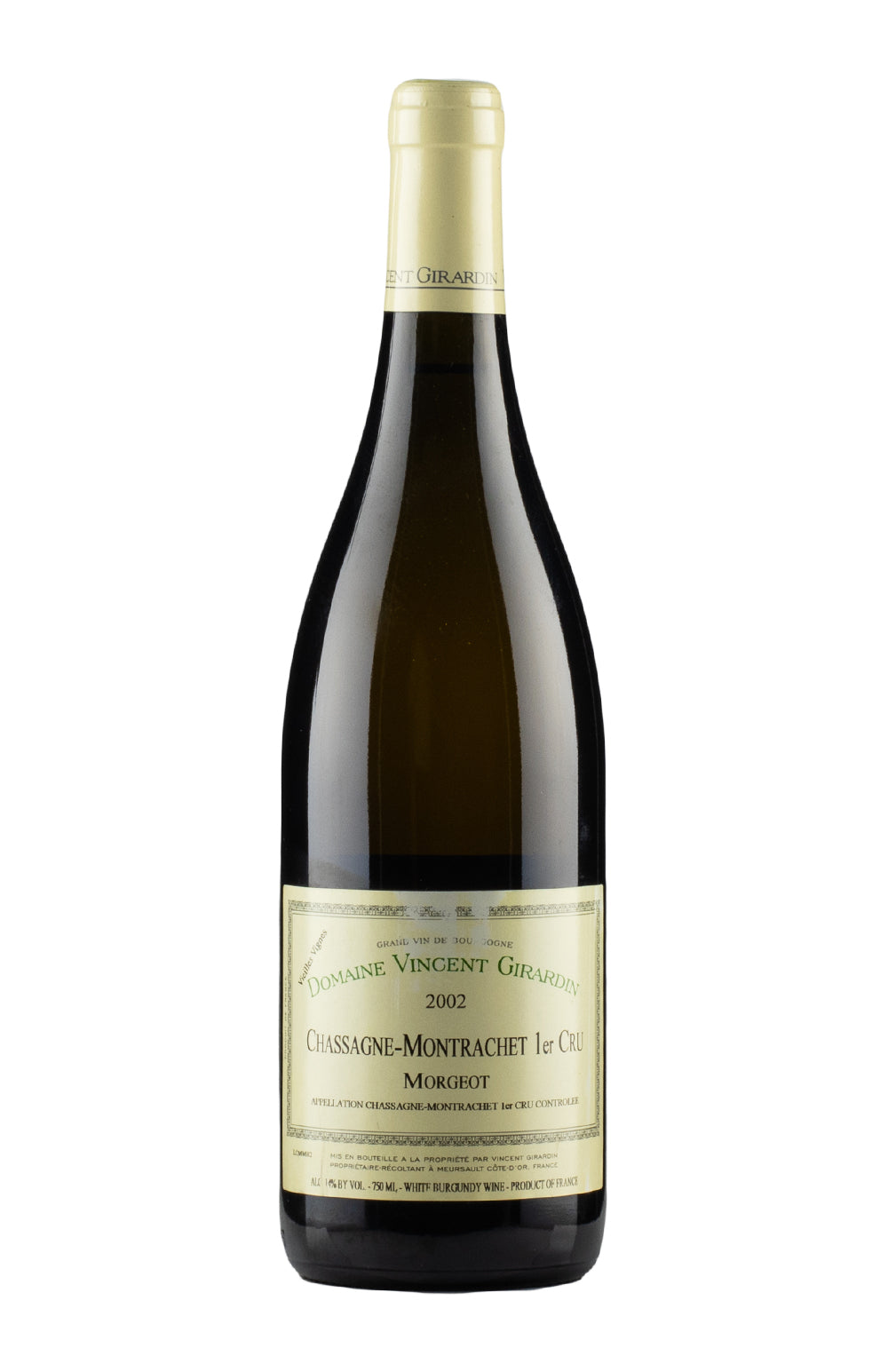 Chassagne Montrachet Morgeot Vincent Girardin 2002
