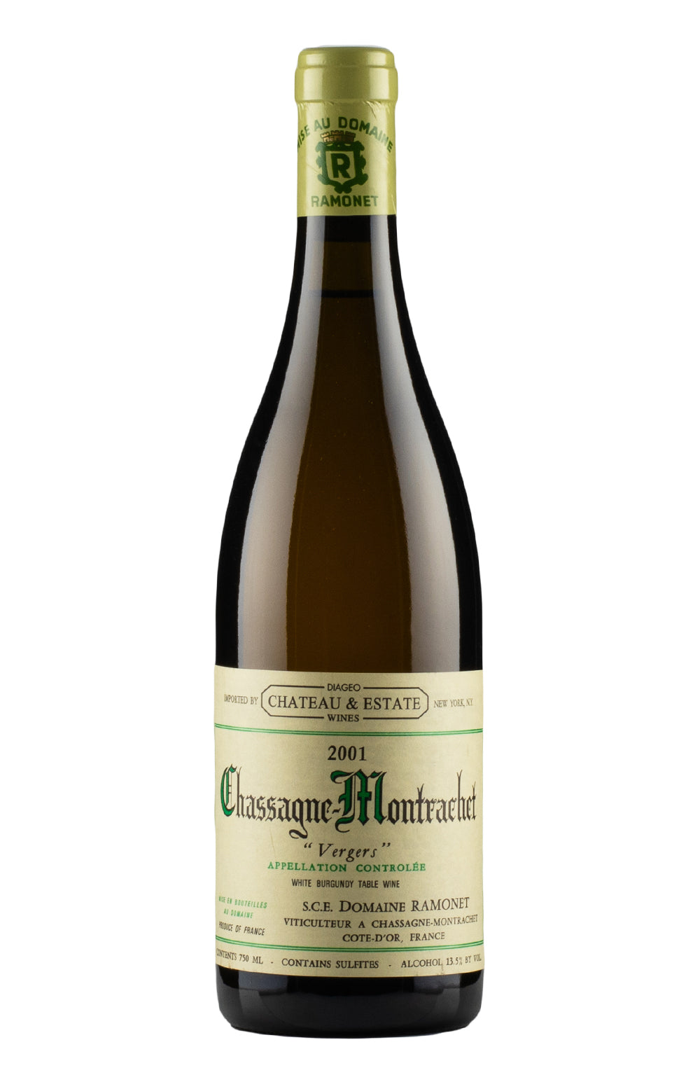 Chassagne Montrachet Les Vergers Ramonet 2001