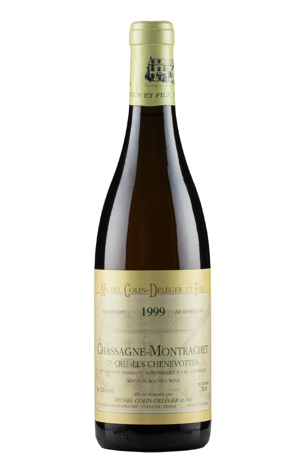 Chassagne Montrachet Les Chenevottes Michel Colin Deleger 1999