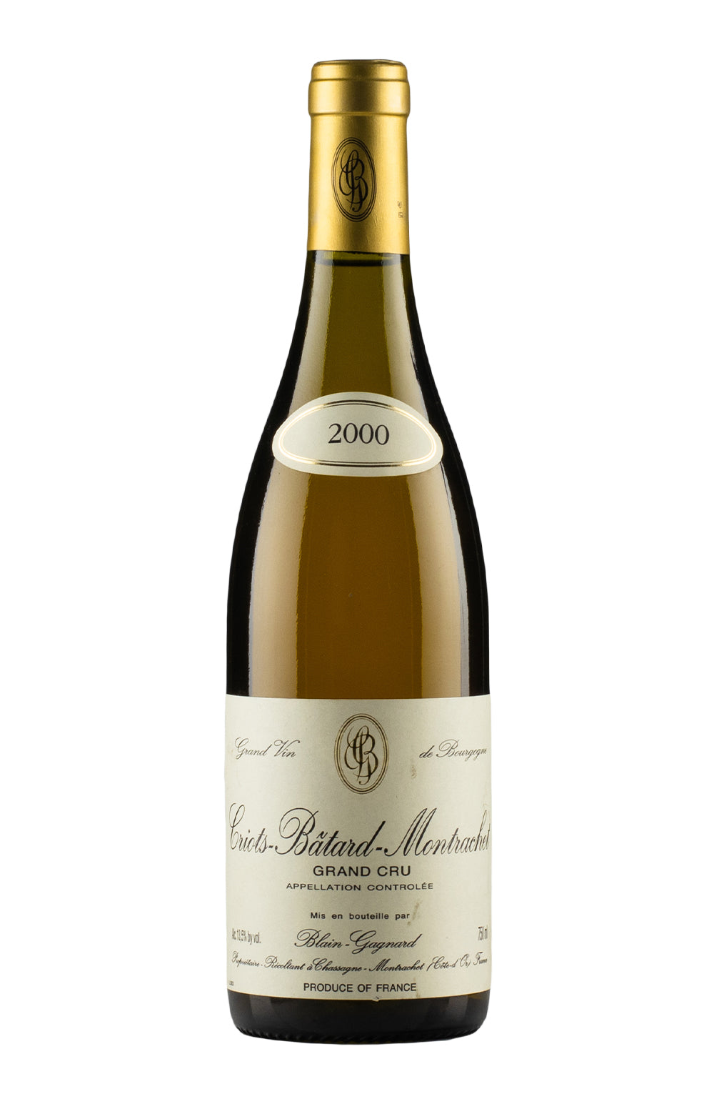 Criots Batard Montrachet Blain Gagnard 2000