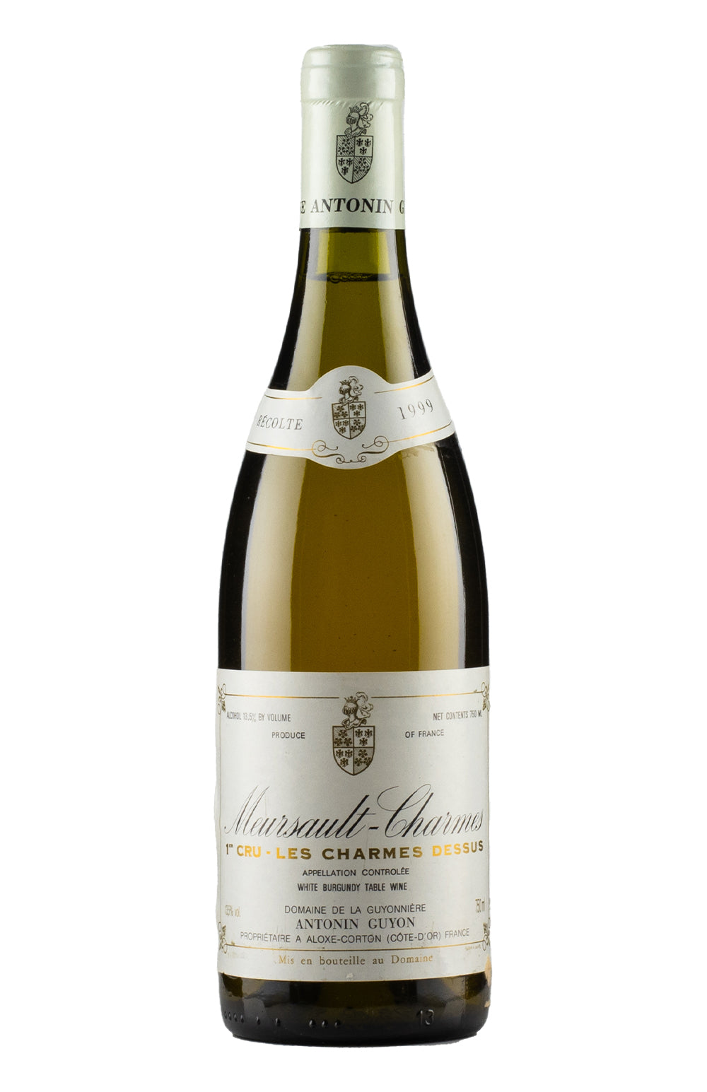Meursault Les Charmes Dessus Antonin Guyon 1999