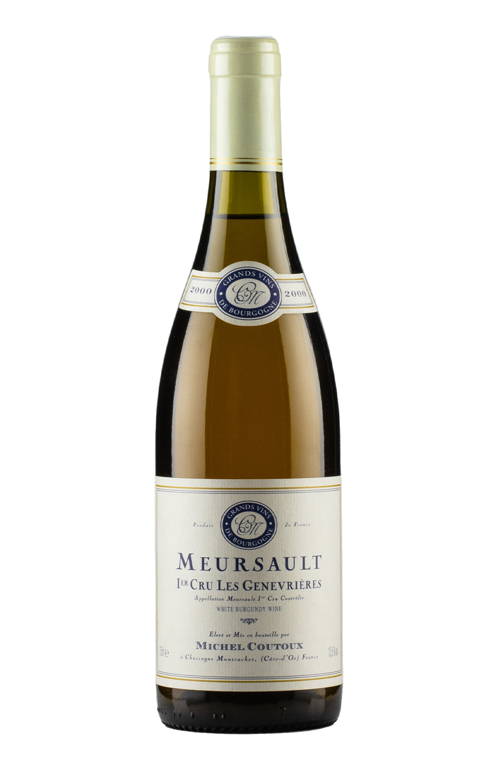 Meursault Les Genevrieres Michel Coutoux 2000