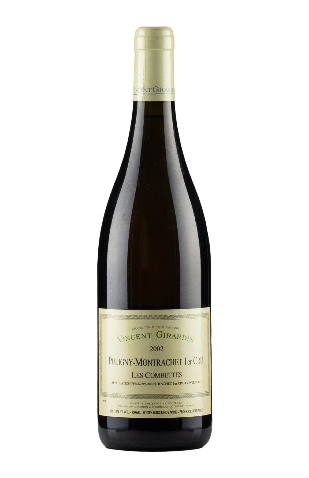Puligny Montrachet Les Combettes Vincent Girardin 2002