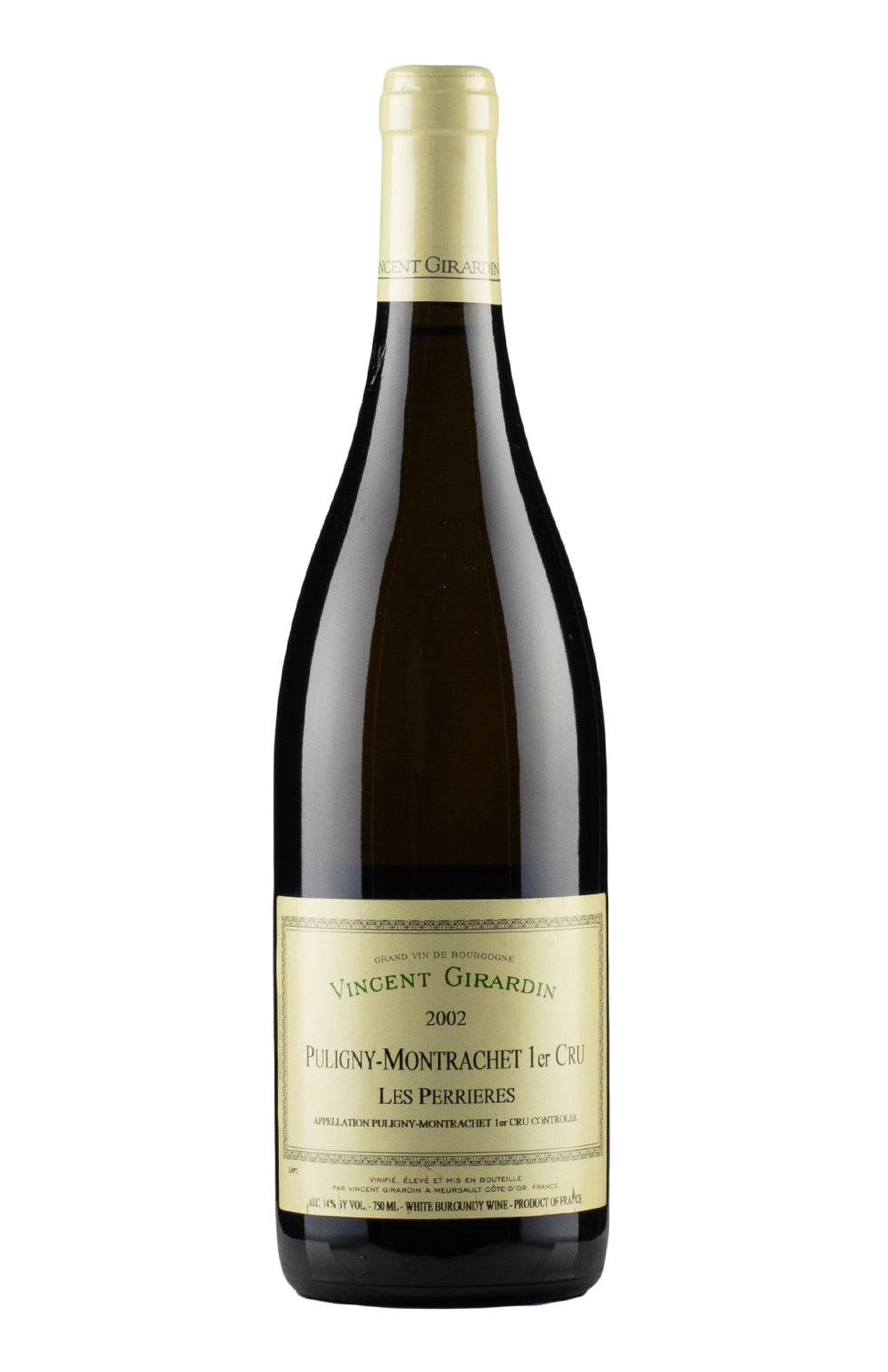 Puligny Montrachet Les Perrieres Vincent Girardin 2002