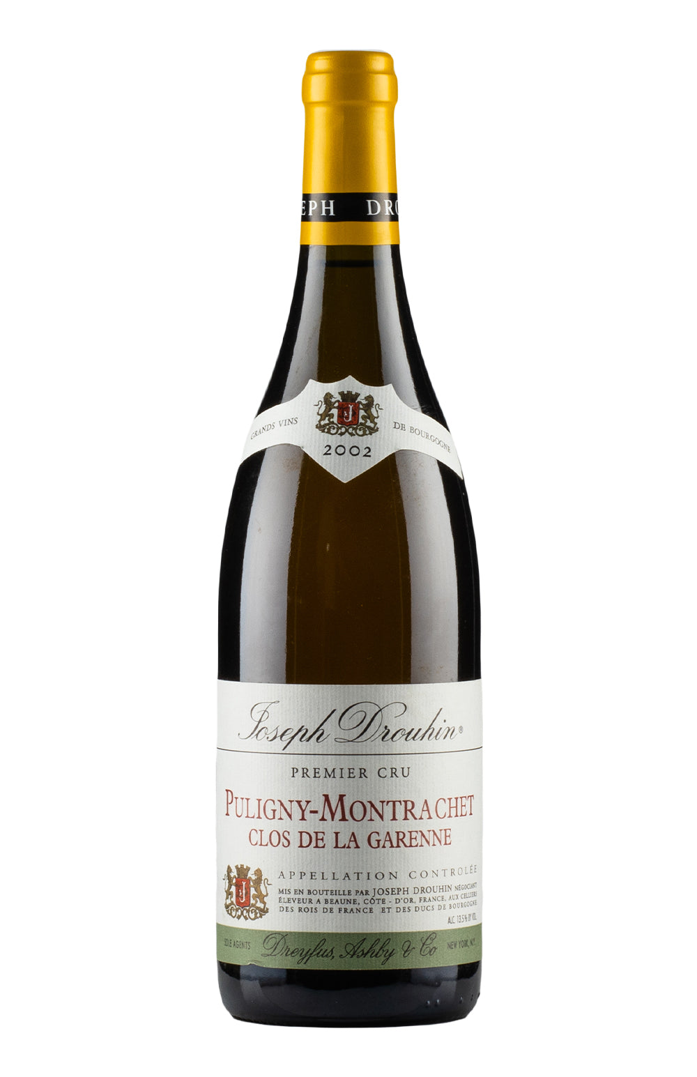 Puligny Montrachet Clos de la Garenne Joseph Drouhin 2002