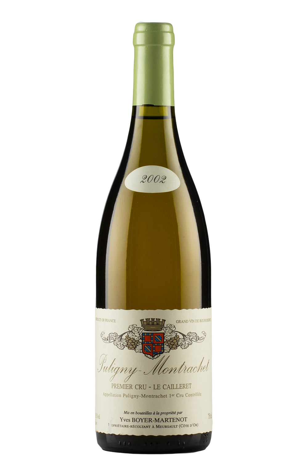 Puligny Montrachet Le Cailleret Yves Boyer Martenot 2002