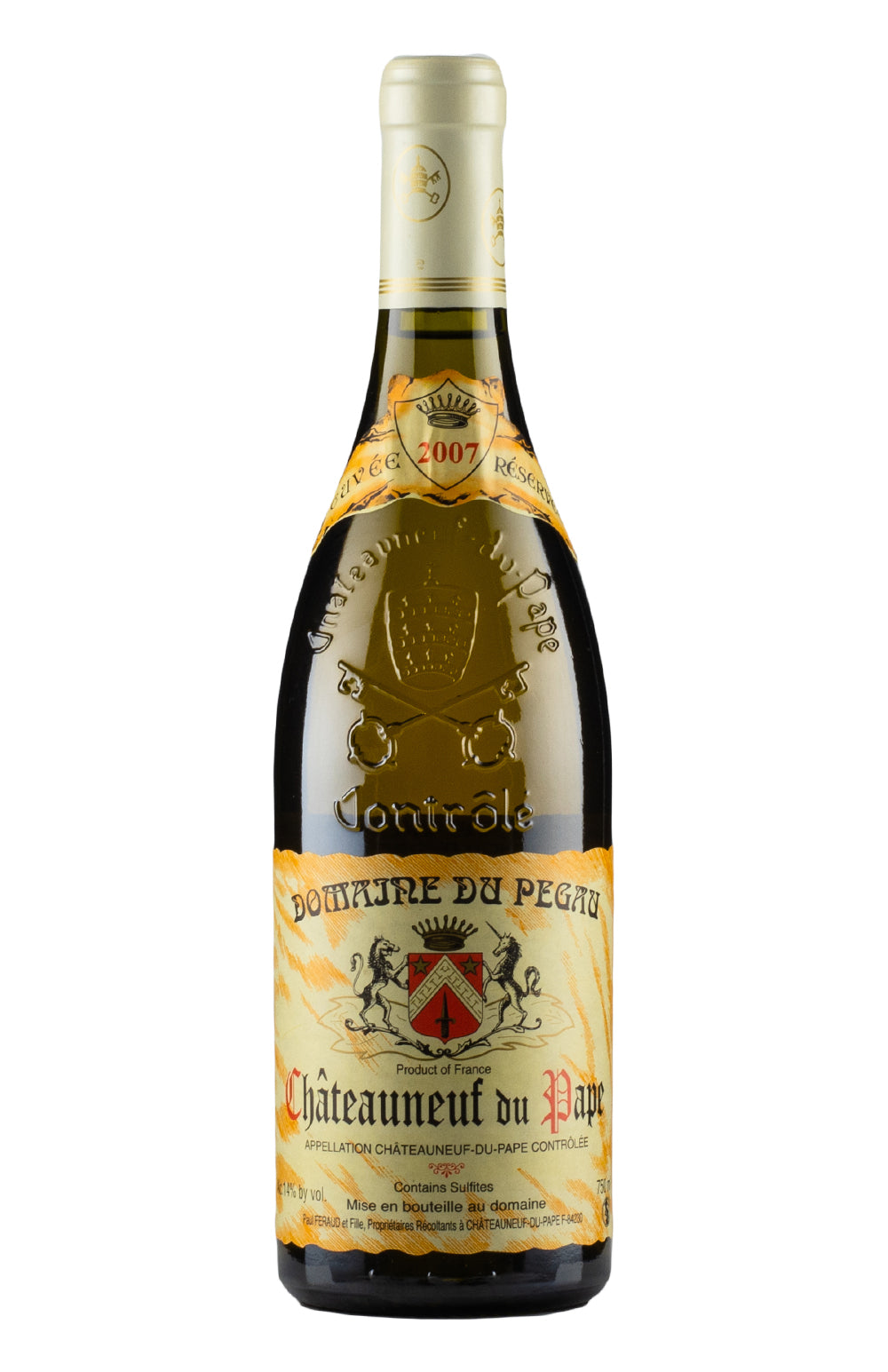 Chateauneuf du Pape Blanc Cuvee Reservee Pegau 2007