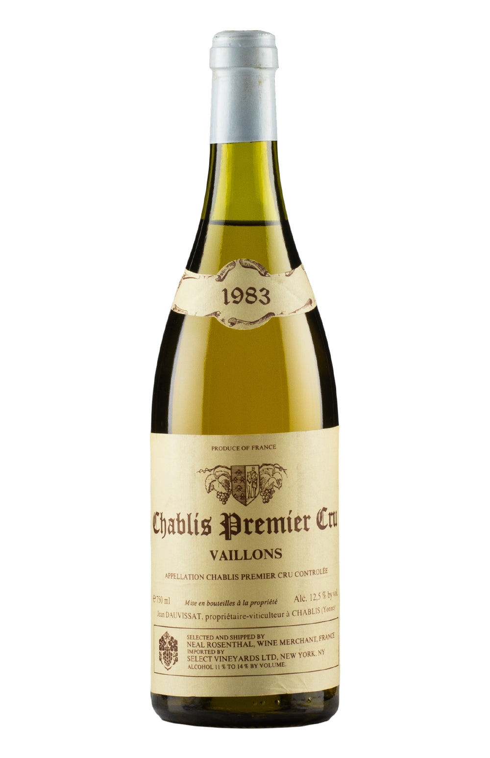 Chablis Vaillons Jean Dauvissat 1983