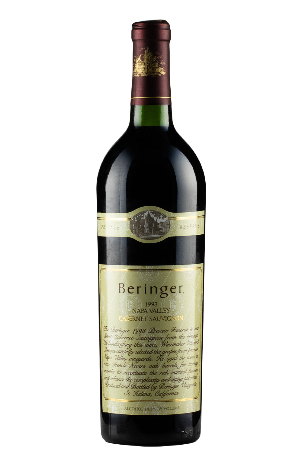 Beringer Private Reserve Cabernet Sauvignon 1993