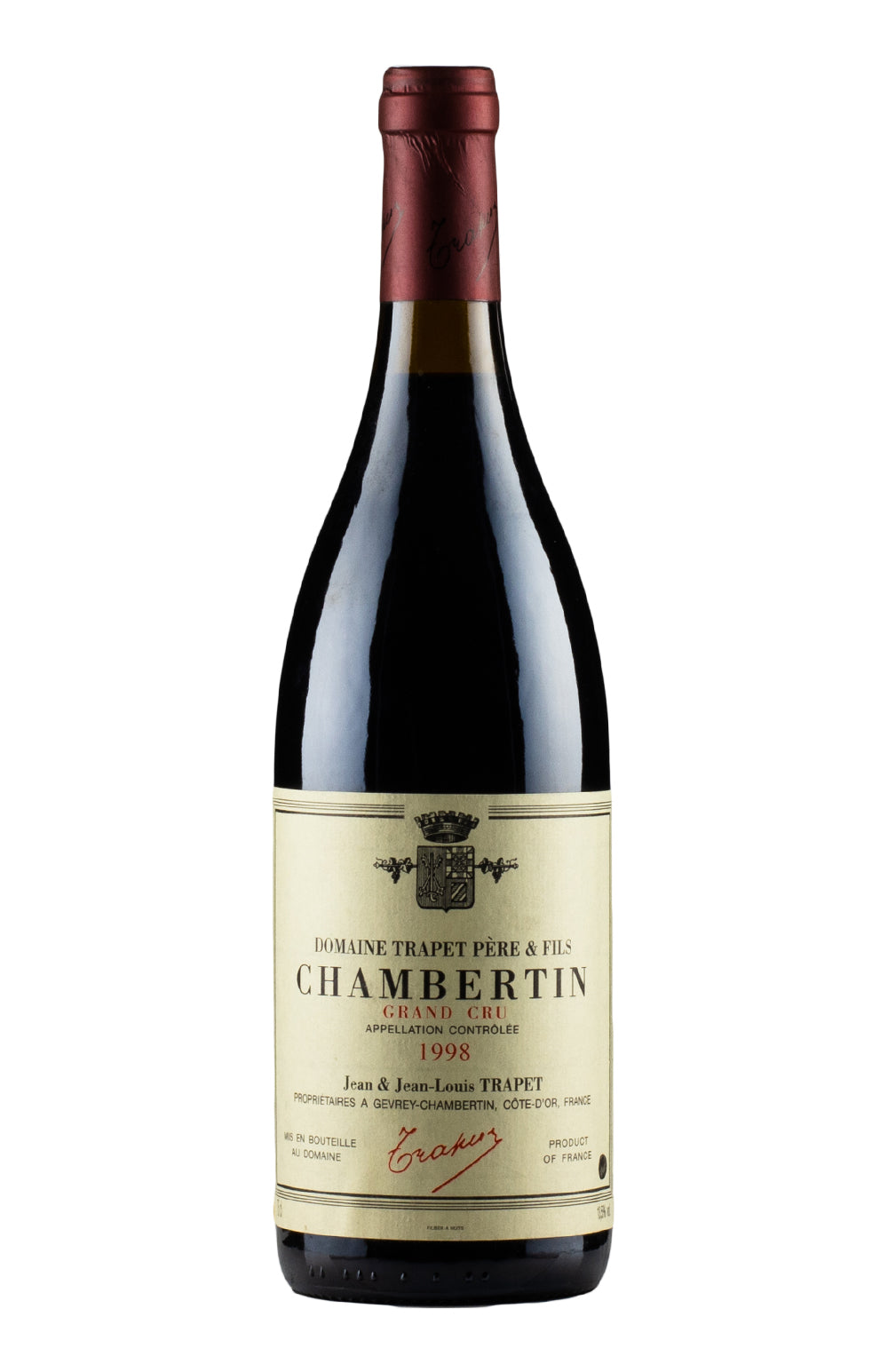 Chambertin Trapet 1998