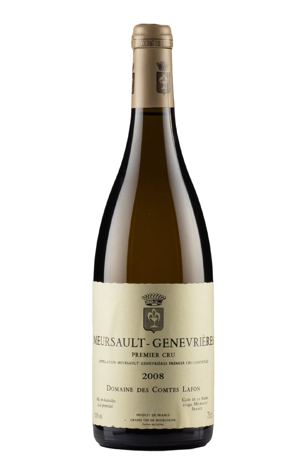Meursault Genevrieres Comtes Lafon 2008