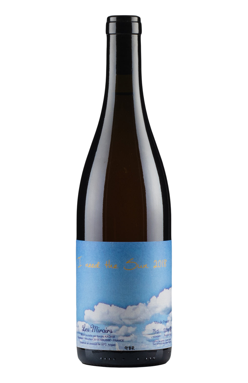 I Need the Sun Chardonnay Miroirs 2018