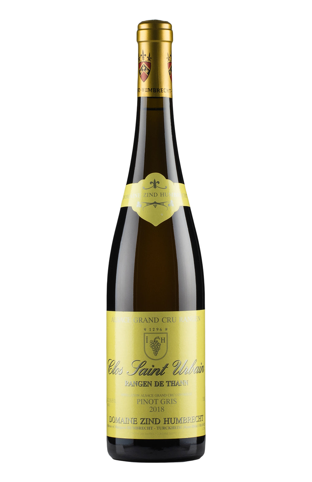 Clos St Urbain Rangen de Thann Pinot Gris Zind Humbrecht 2018