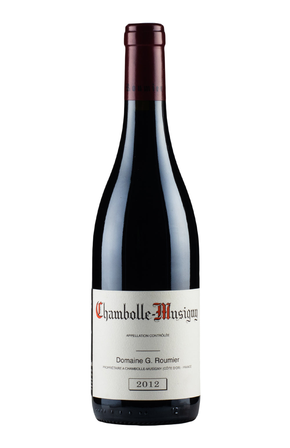 Chambolle Musigny Georges Roumier 2012