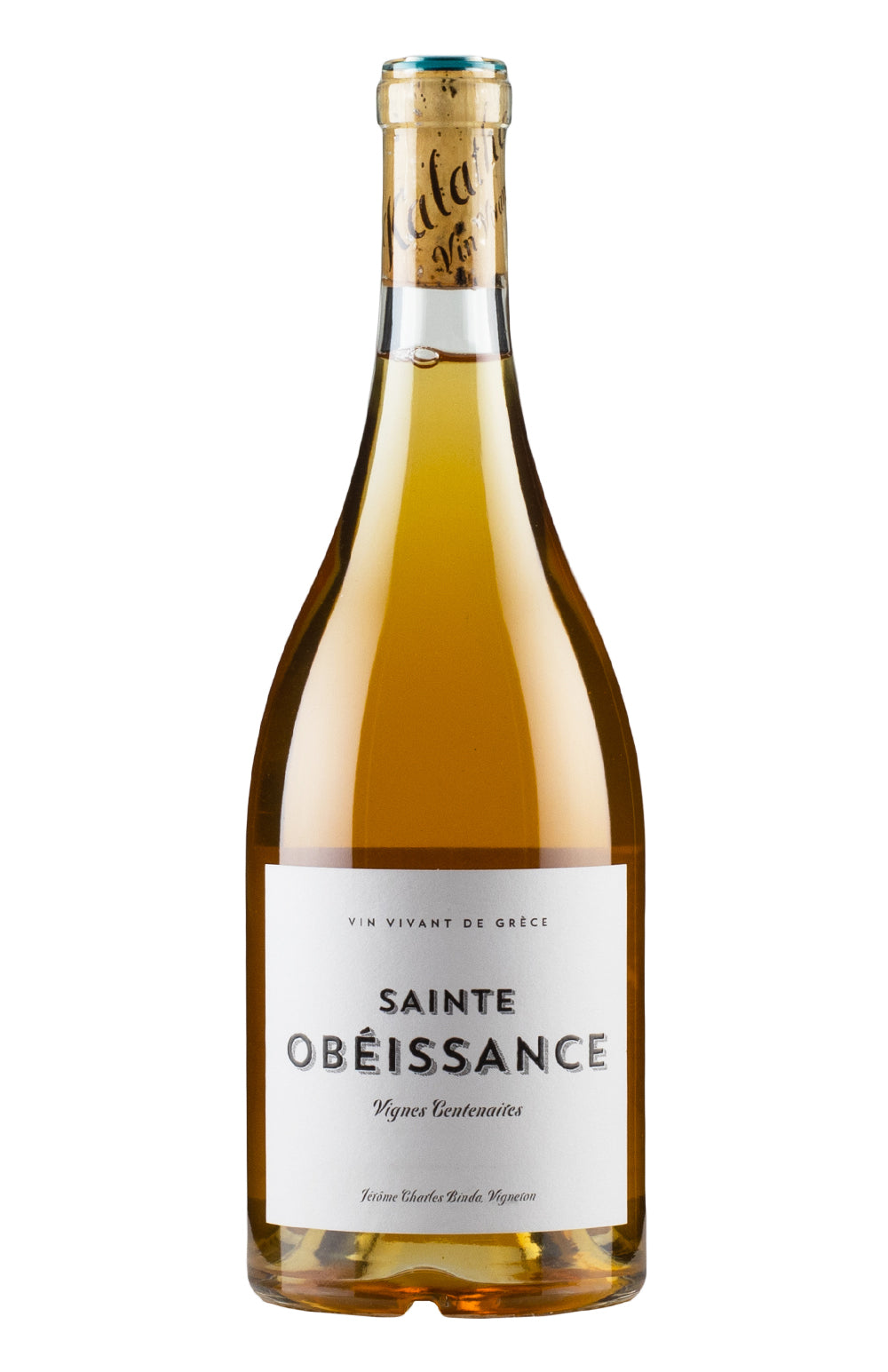 Kalathas Sainte Obeissance Vignes Centenaires 2019