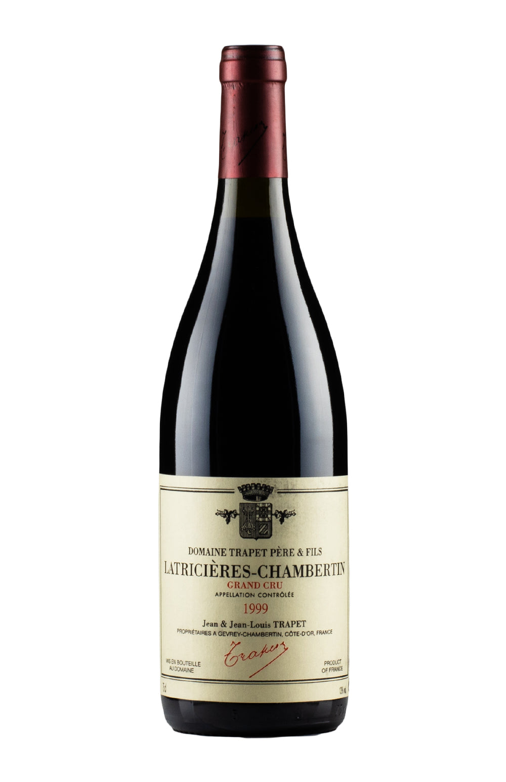 Latricieres Chambertin Trapet 1999