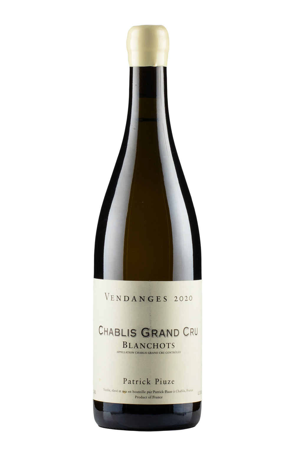 Chablis Blanchots Patrick Piuze 2020