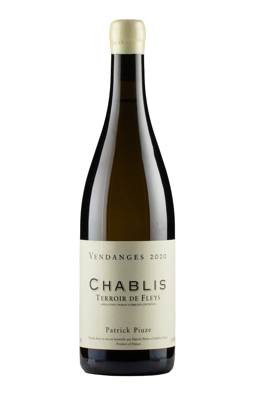 Chablis Terroir de Fleys Patrick Piuze 2020
