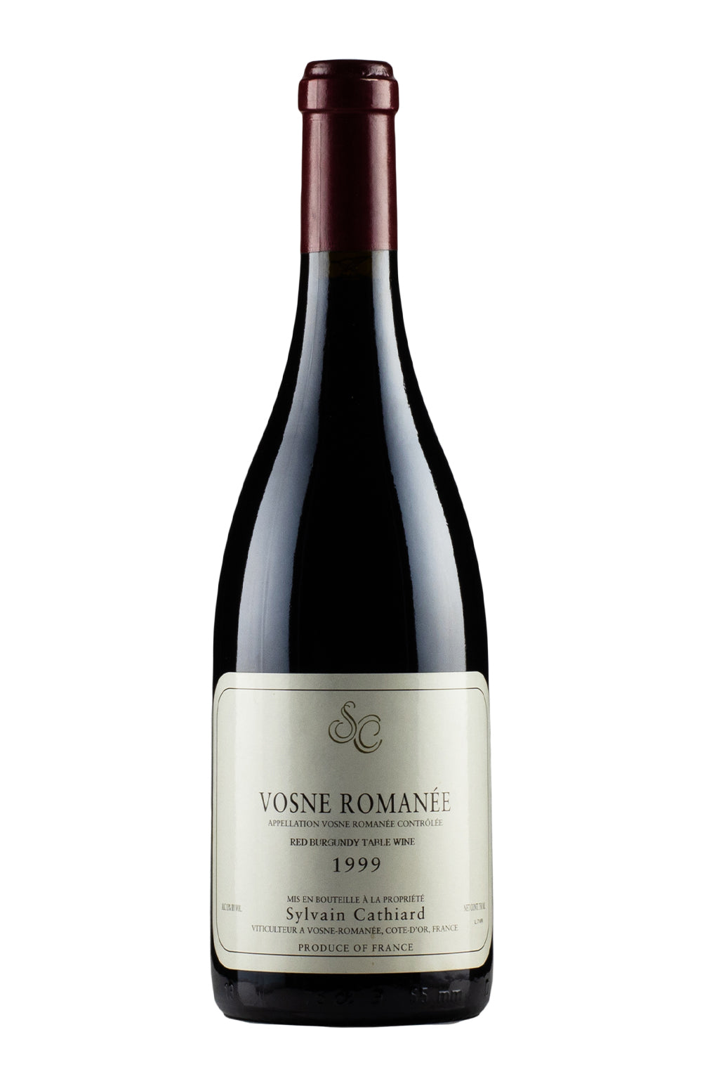 Vosne Romanee Sylvain Cathiard 1999