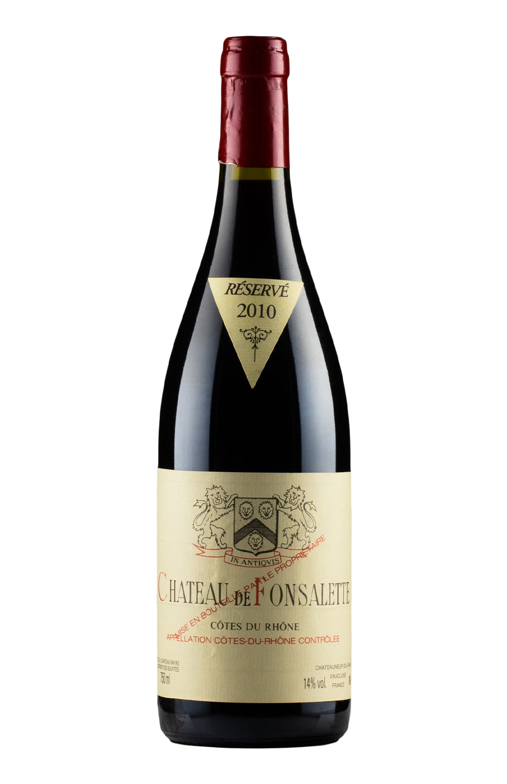 Cotes du Rhone Chateau de Fonsalette 2010