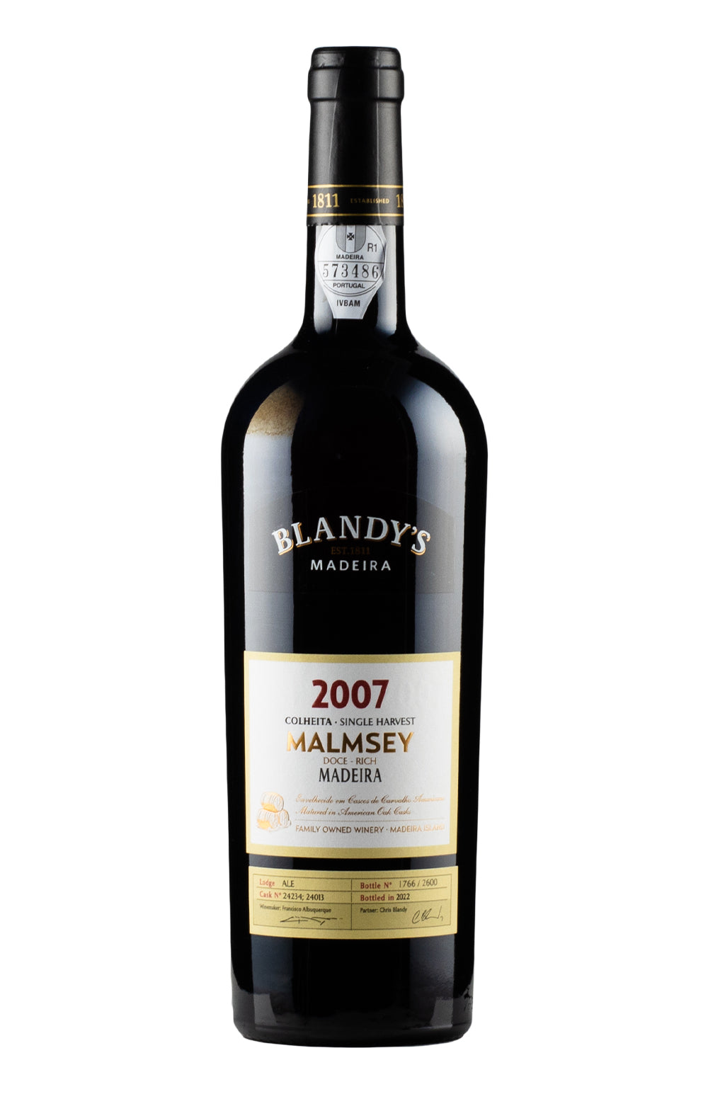 Blandy`s Colheita Malmsey 2007