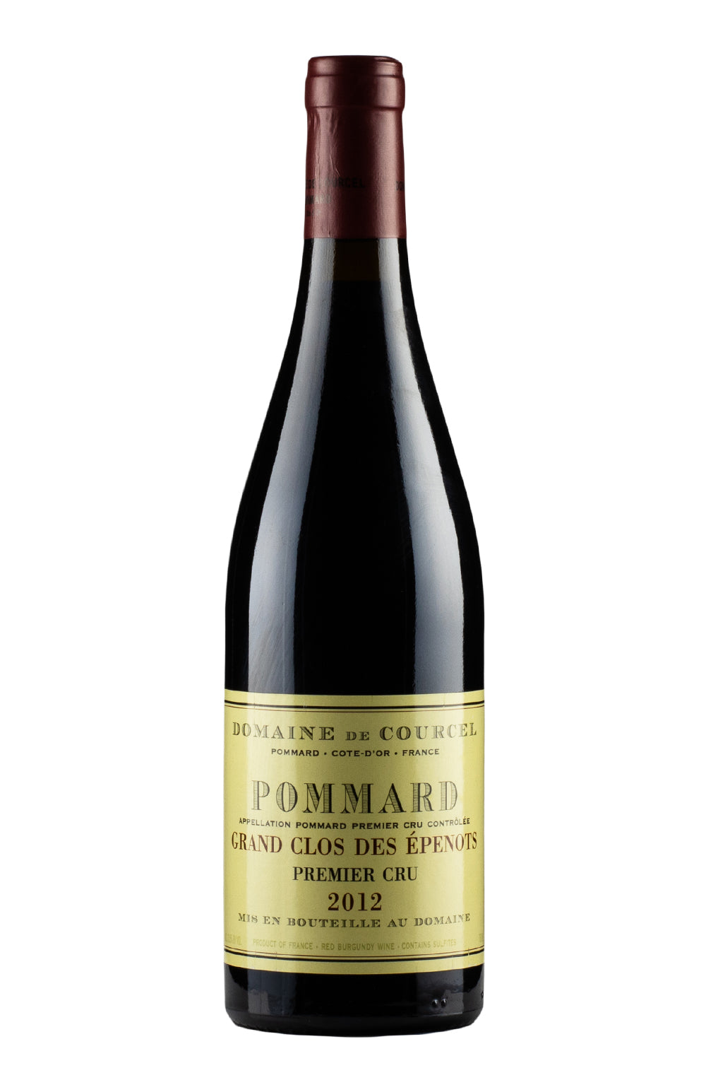 Pommard Grand Clos des Epenots de Courcel 2012