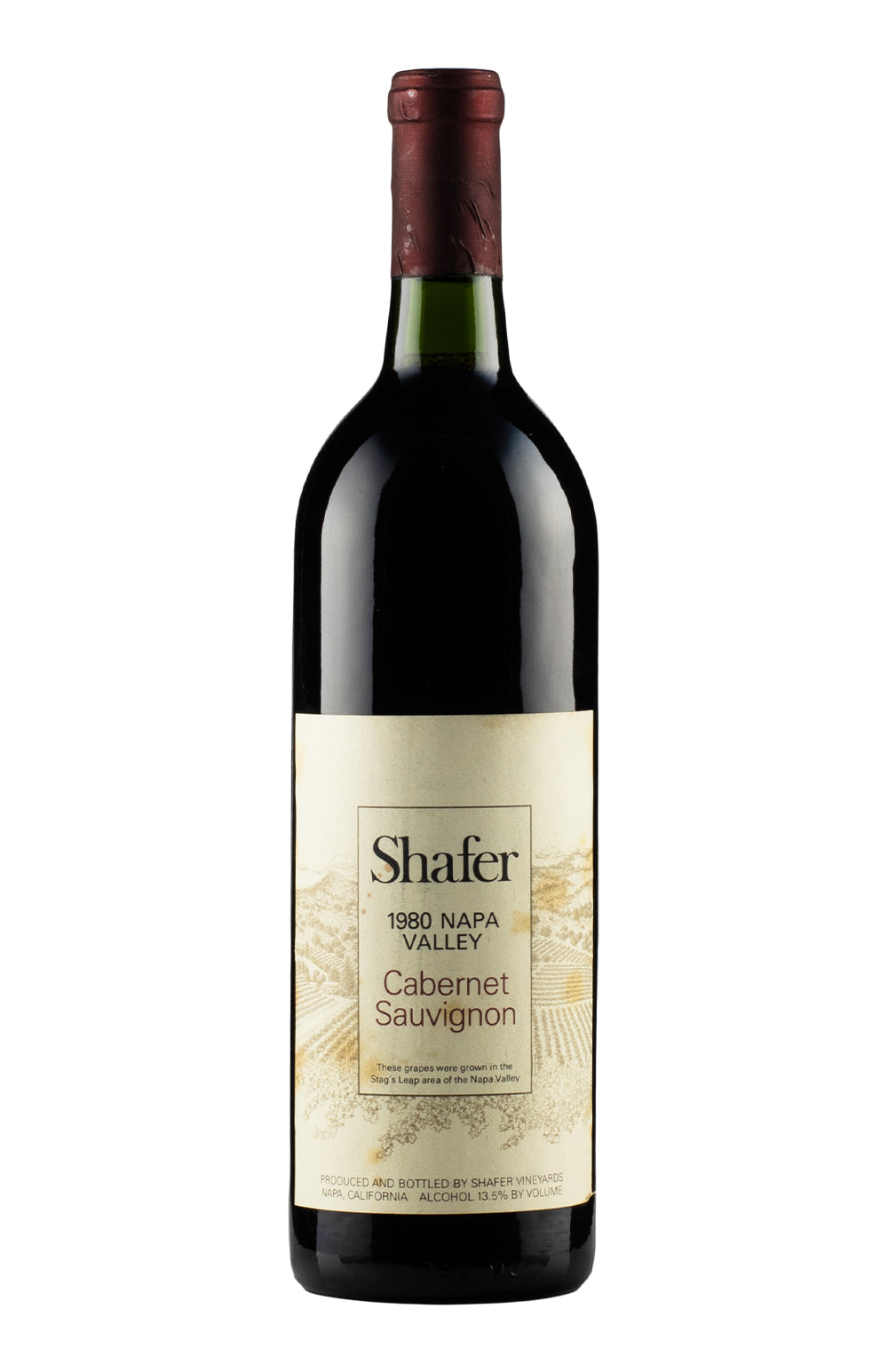 Shafer Napa Valley Cabernet Sauvignon 1980