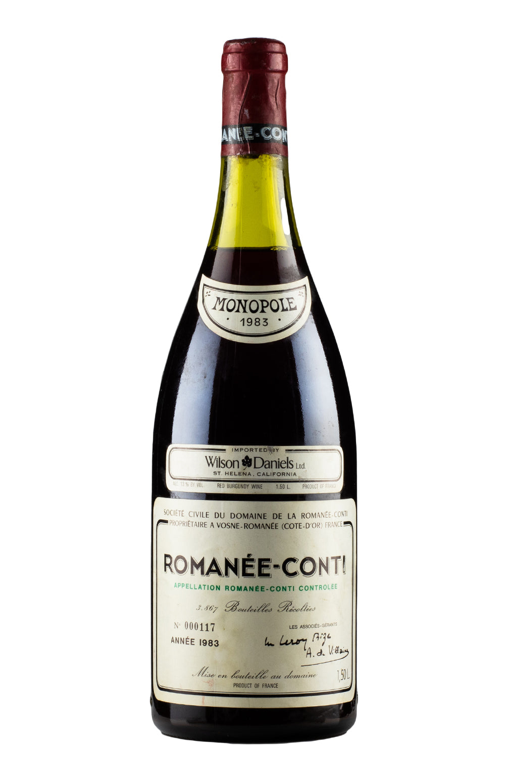 Romanee Conti DRC Magnum 1983