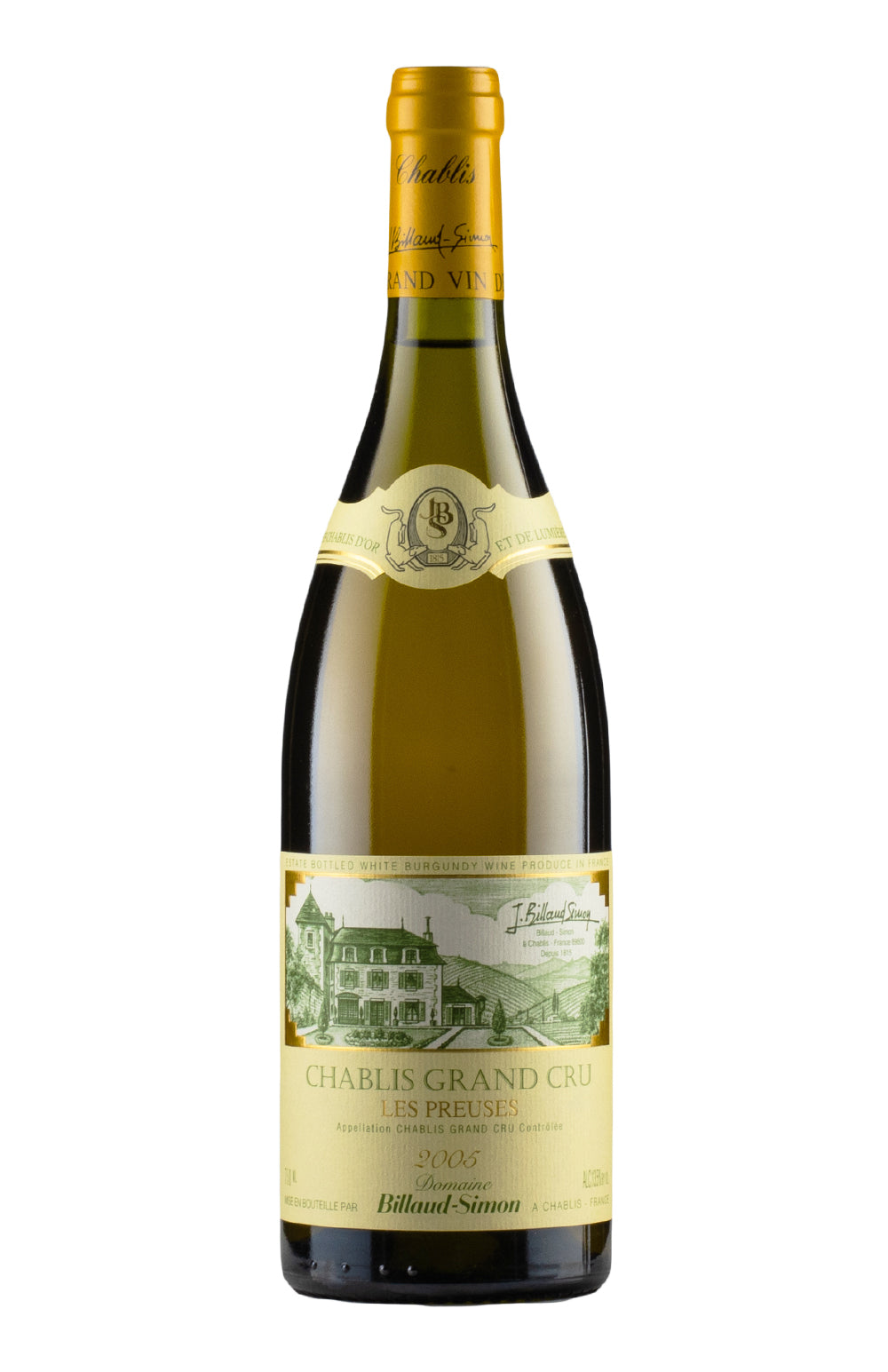 Chablis Les Preuses Billaud Simon 2005