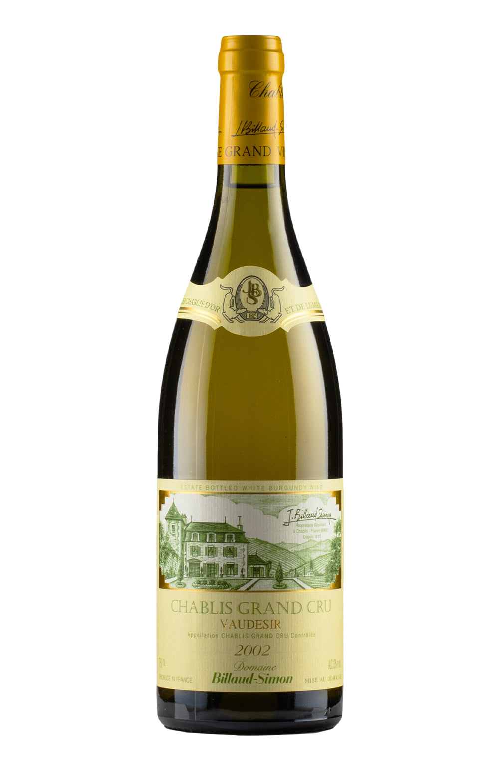 Chablis Vaudesir Billaud Simon 2002