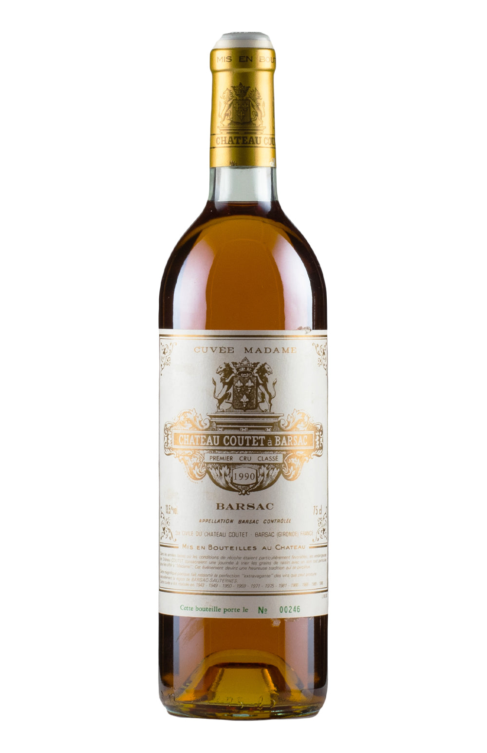 Coutet Cuvee Madame 1990