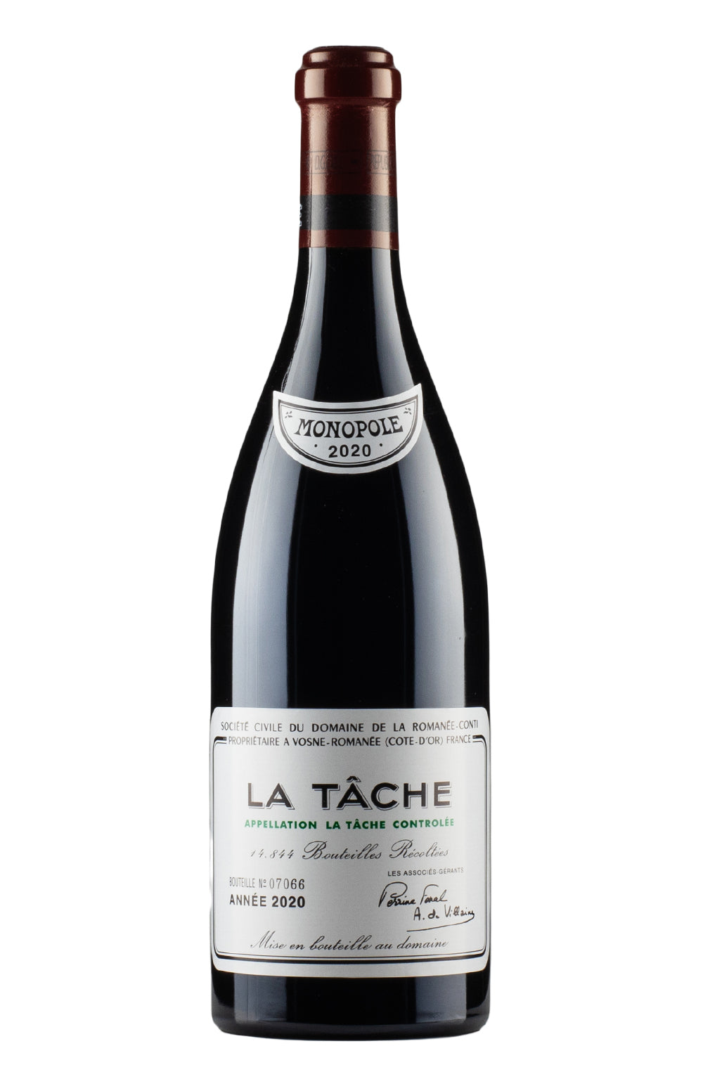 La Tache DRC 2020