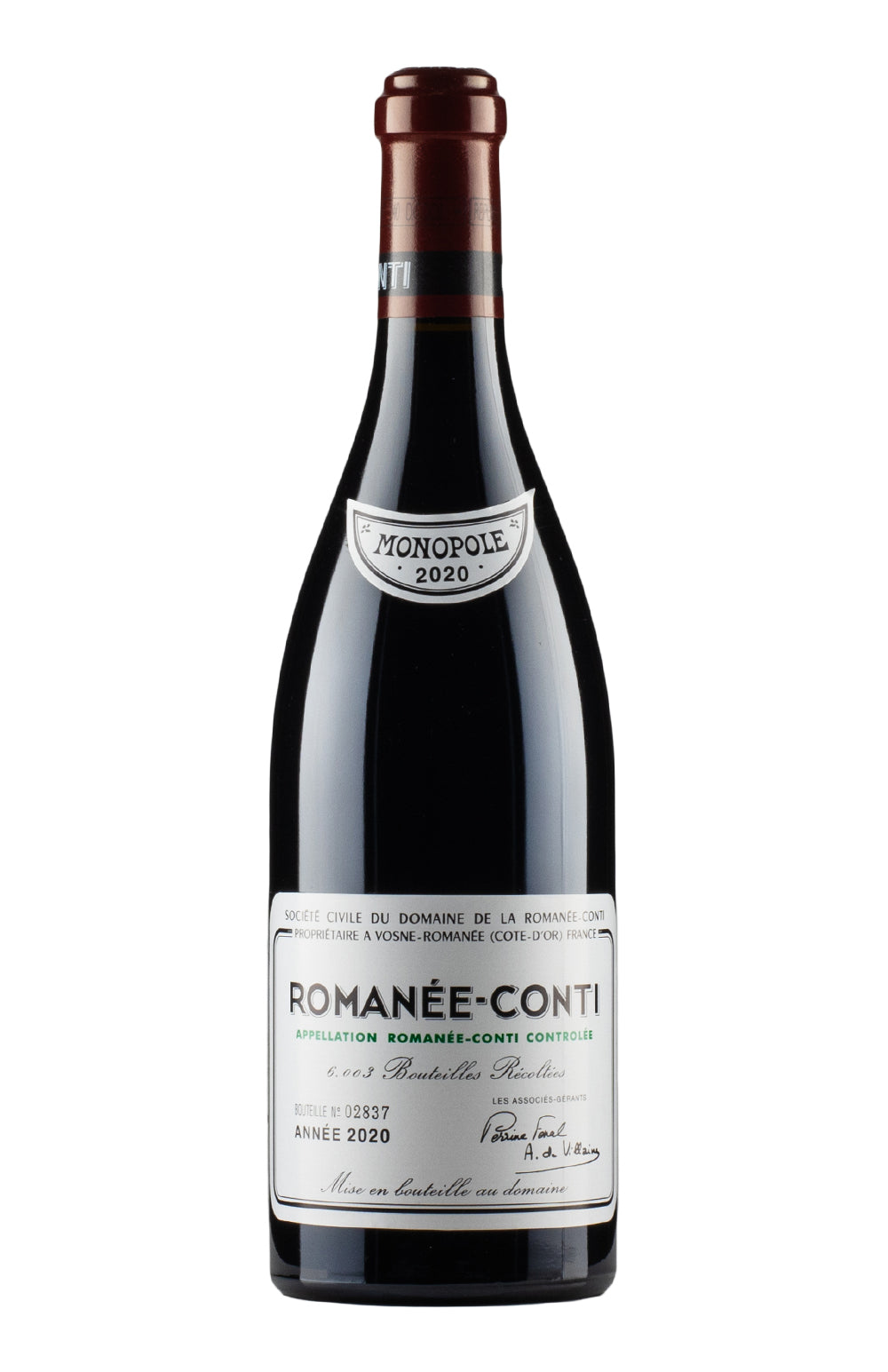 Romanee Conti DRC 2020