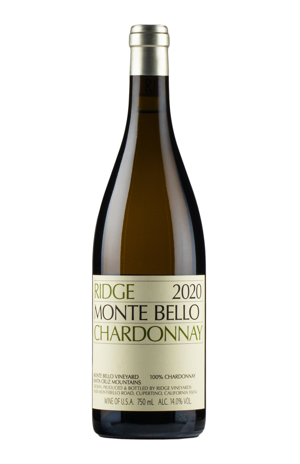 Ridge Monte Bello Chardonnay 2020