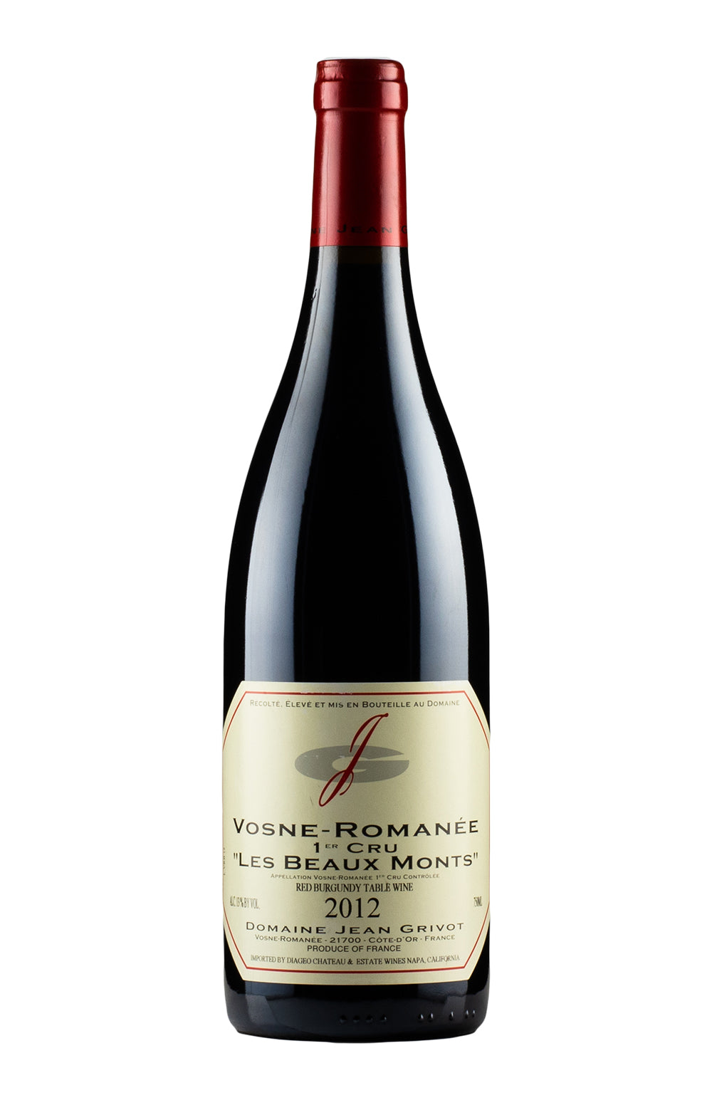 Vosne Romanee Les Beaux Monts Jean Grivot 2012