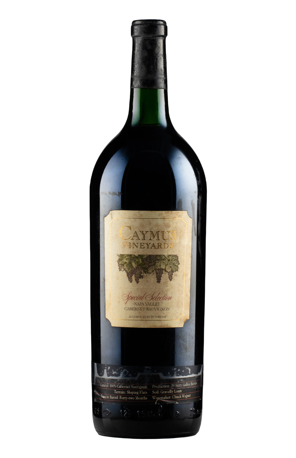 Caymus Vineyards Special Selection Cabernet Sauvignon Magnum (Missing Vintage Tag) 1985