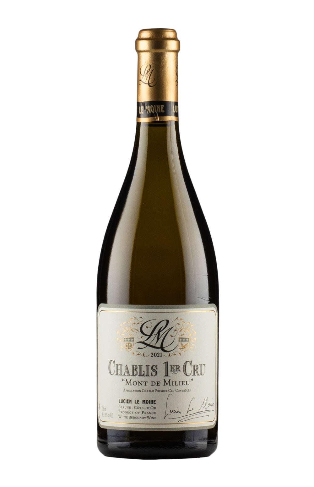 Chablis Mont de Milieu Lucien Le Moine 2021