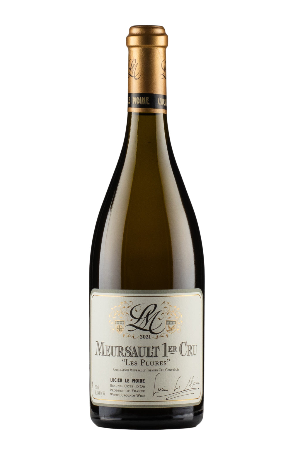 Meursault Les Plures Lucien Le Moine 2021