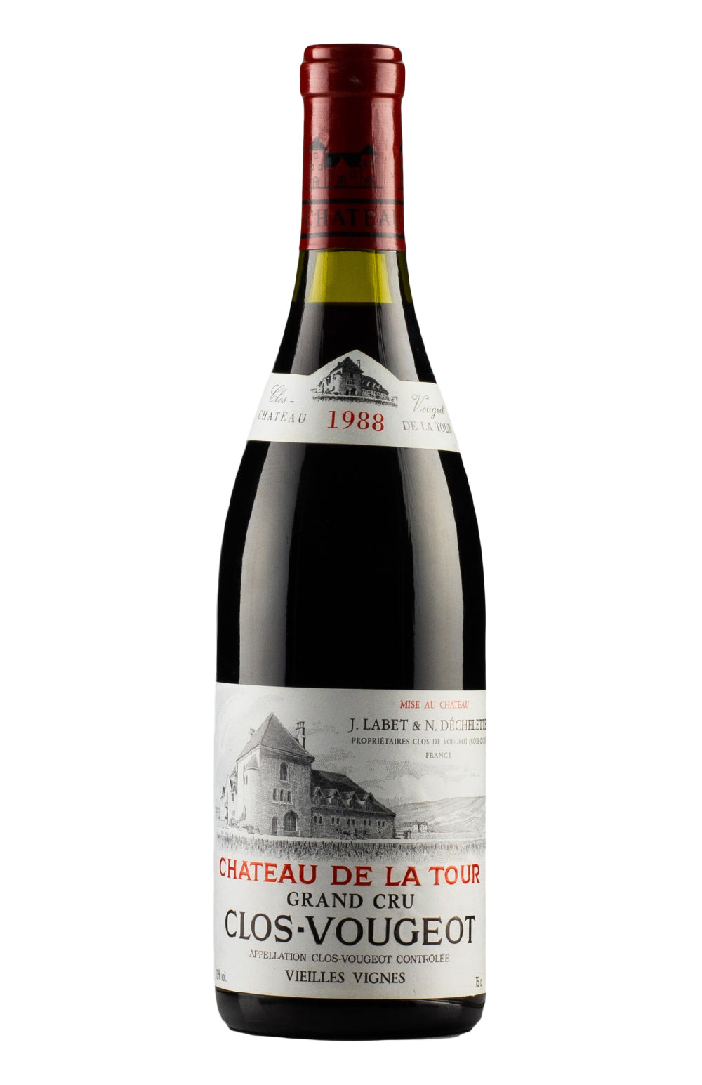 Clos de Vougeot Chateau de la Tour 1988