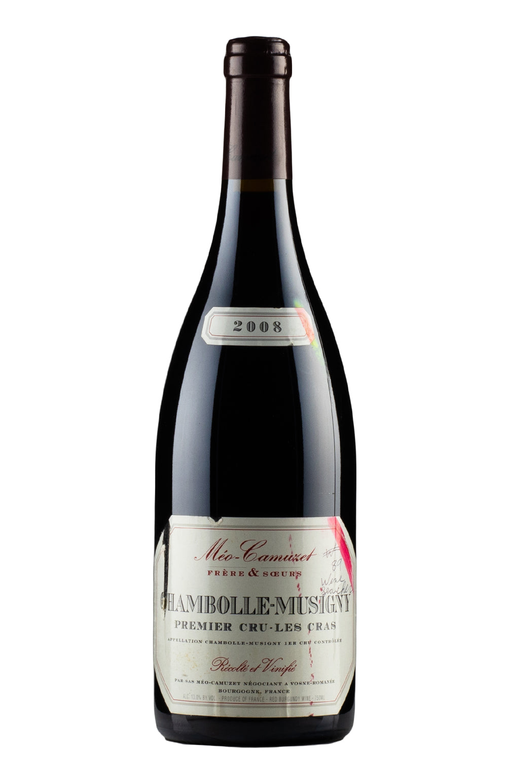 Chambolle Musigny Les Cras Meo Camuzet 2008