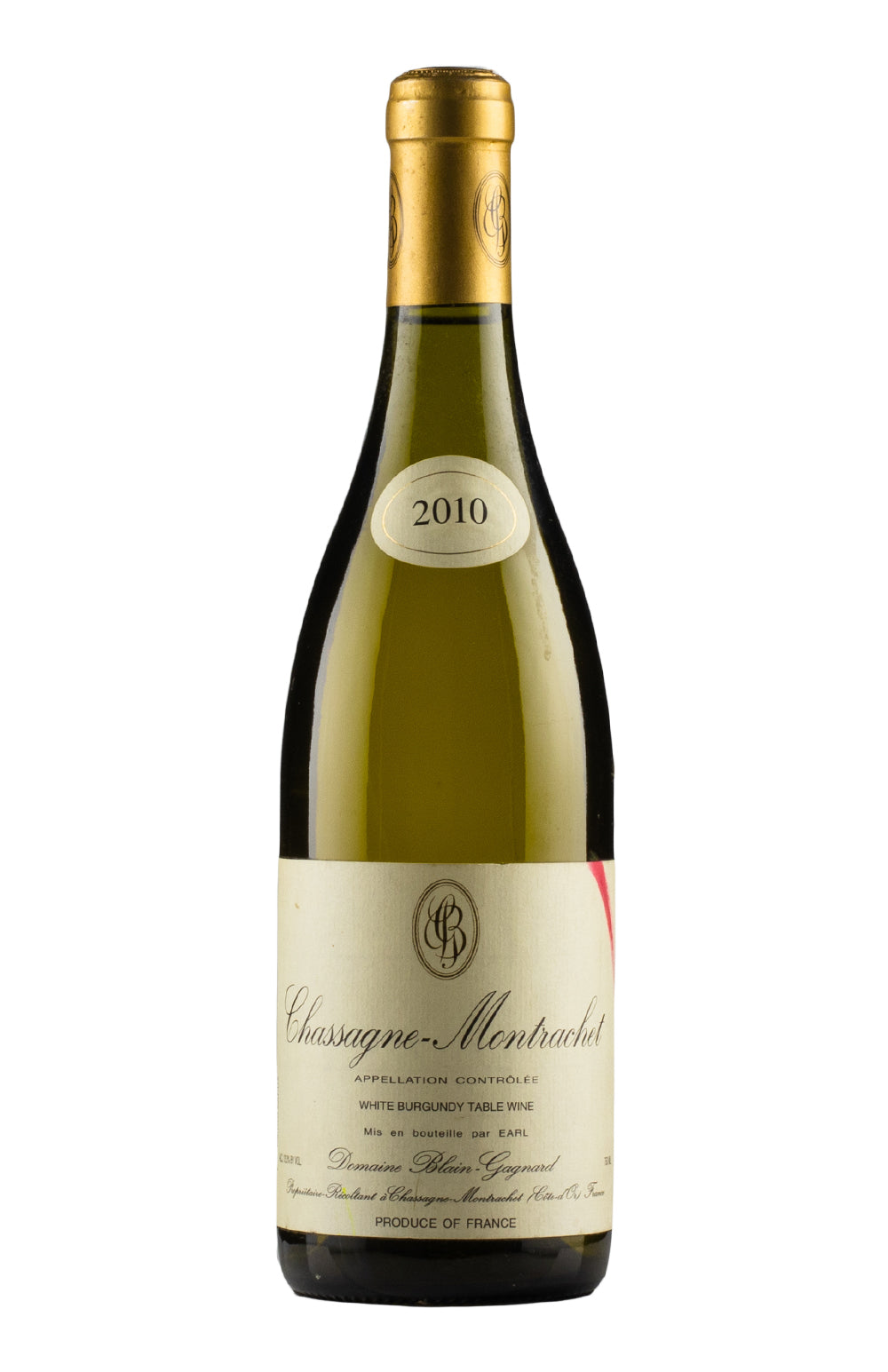 Chassagne Montrachet Blain Gagnard 2010