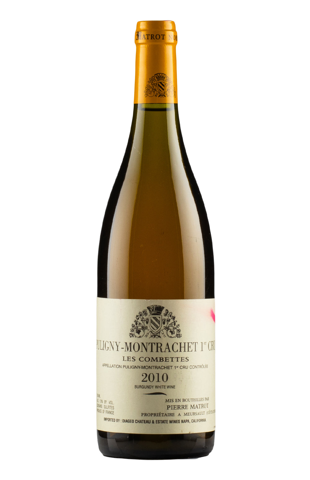 Puligny Montrachet Les Combettes Pierre Matrot 2010